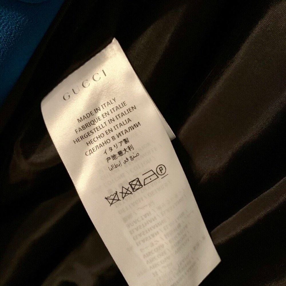 GUCCI  Blue Evening Jacket w/ Tags Size: S | US4 - Picture 8 of 8